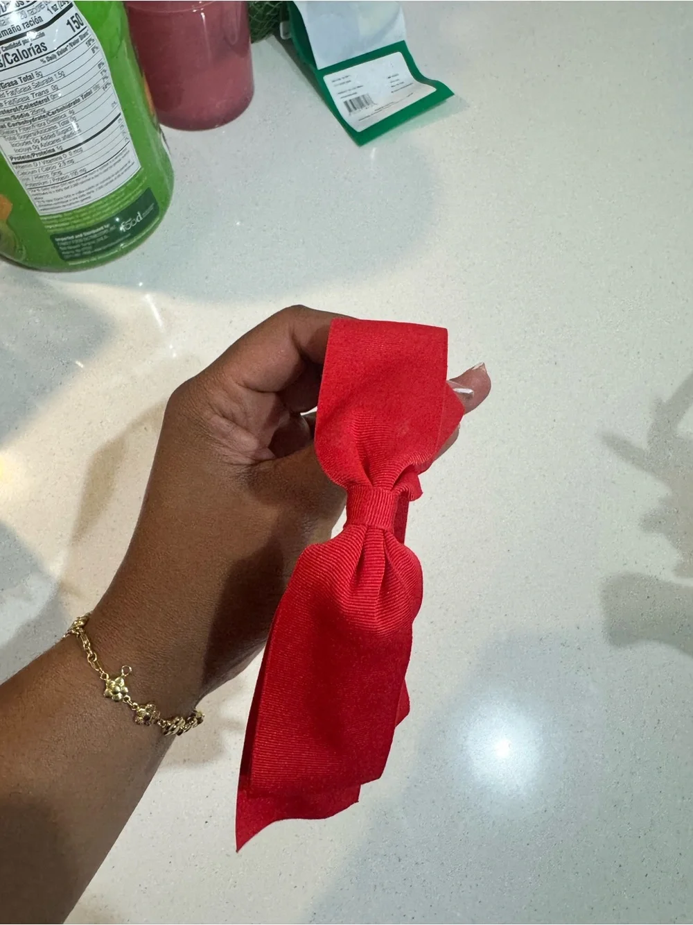 Red Grosgrain Bow Headband for Kids